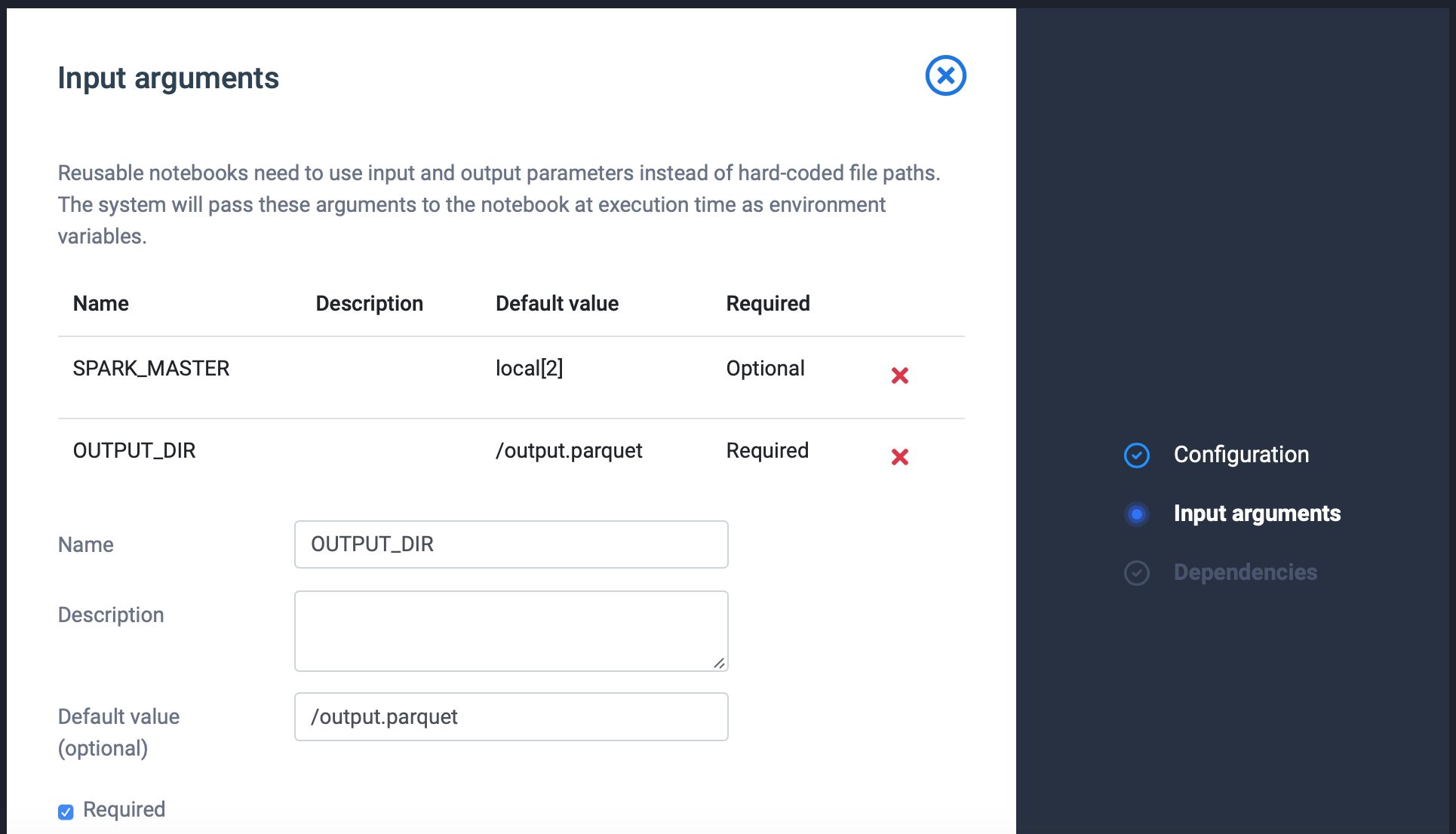 creating code block